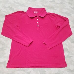 Coolibar Top Womens Large Pink Long Sleeve UPF 50+ Golf Casual